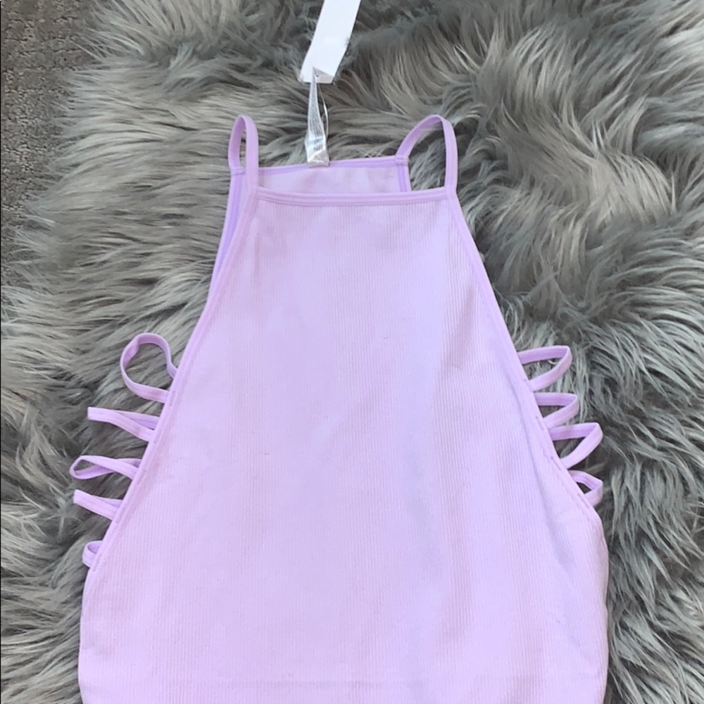 lavender bodysuit